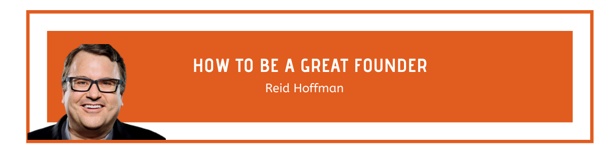 How to be a Great Founder